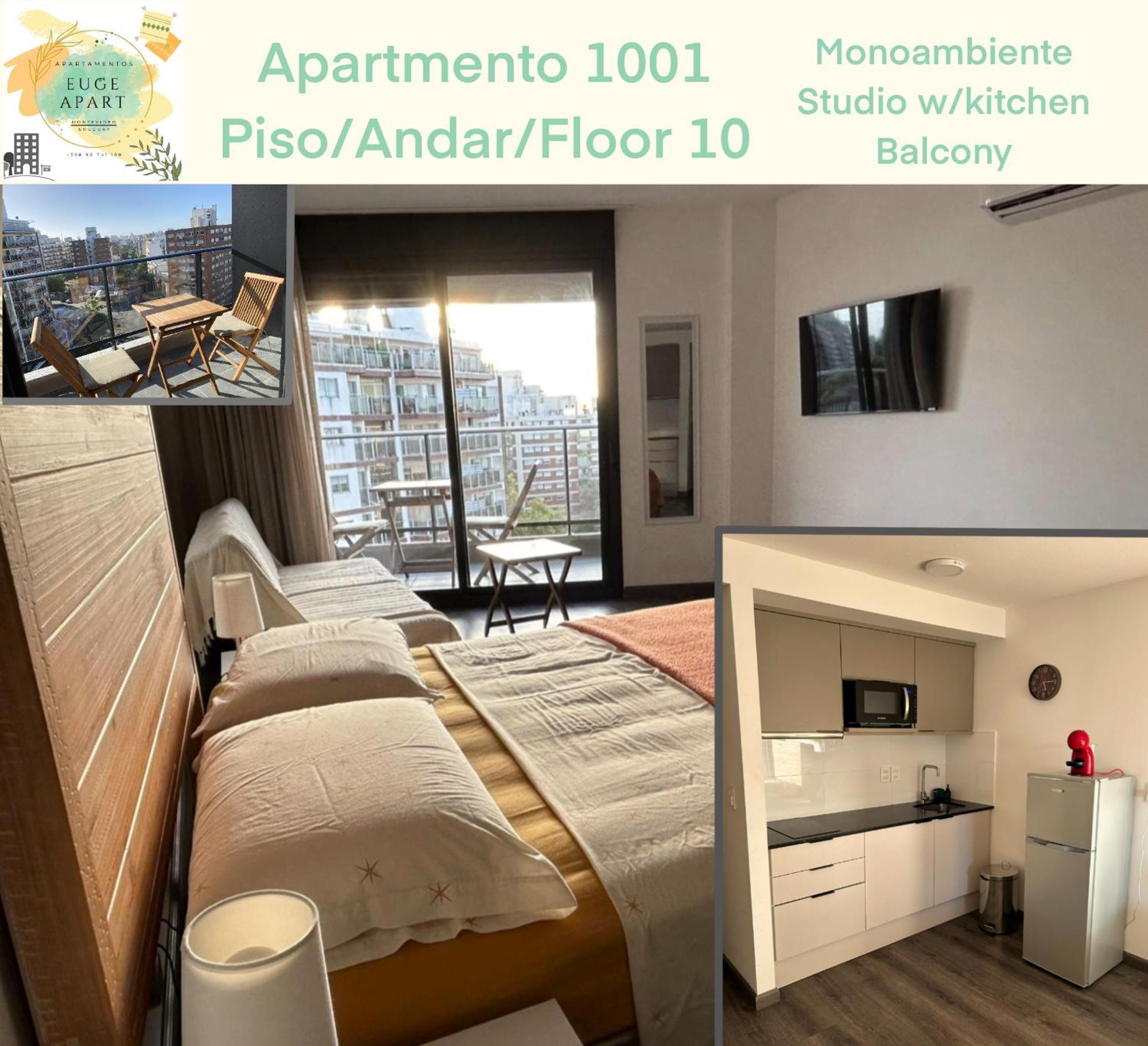 Euge Apart Montevideo Dış mekan fotoğraf
